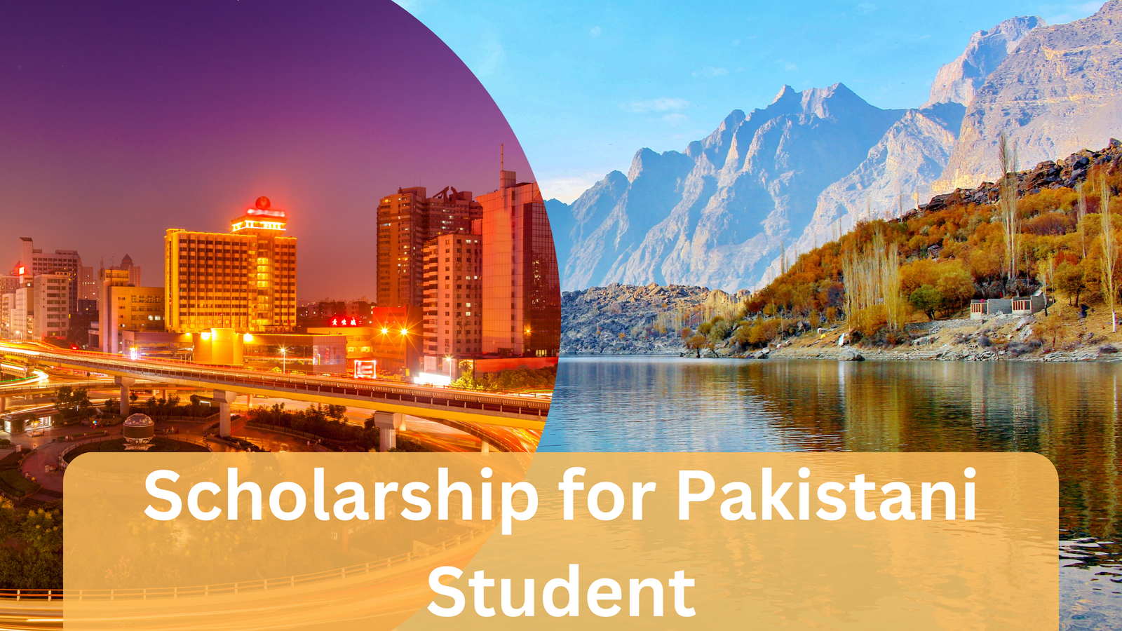 Scholarship for Pakistani Student