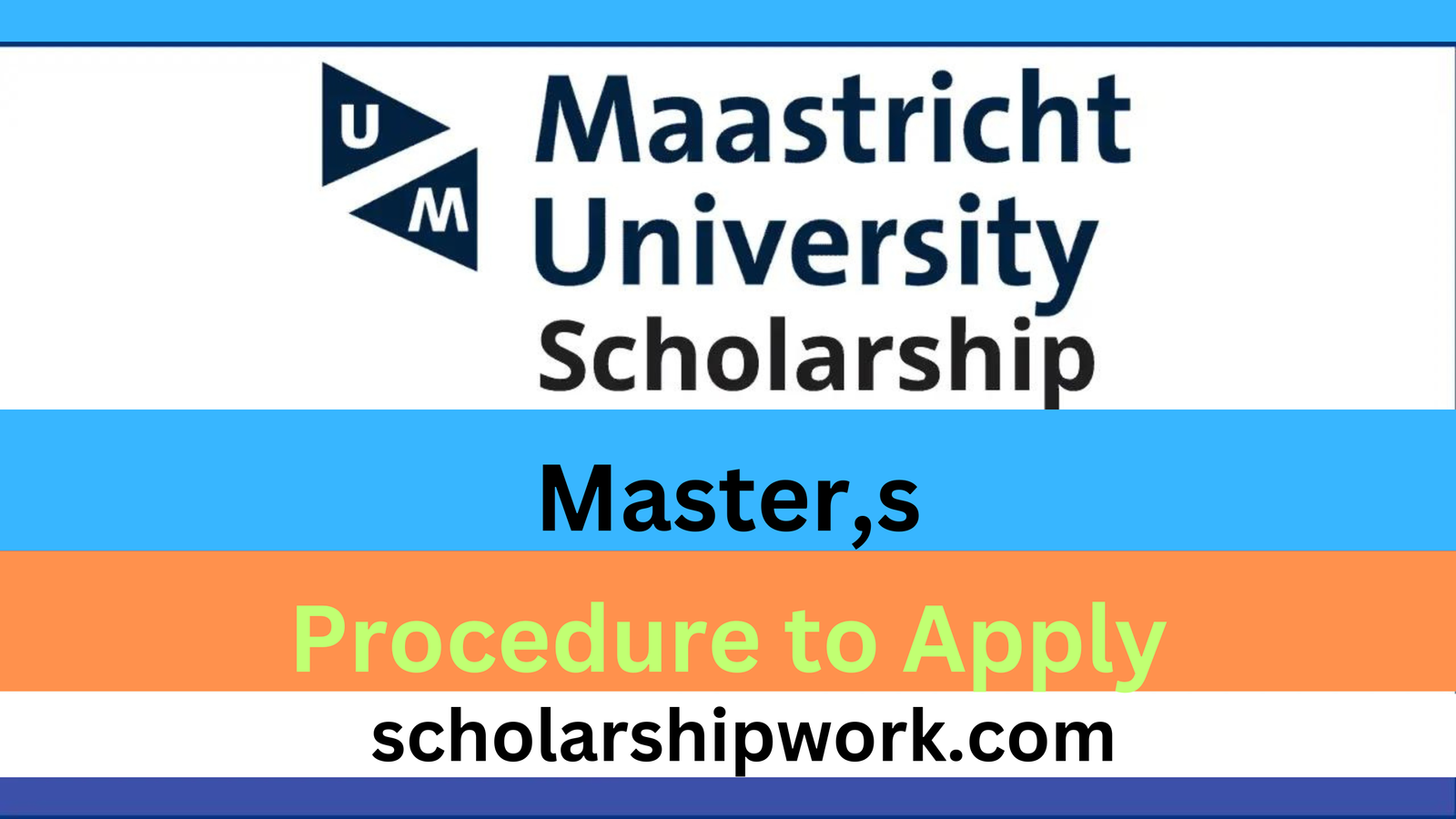 Maastricht University Scholarship 2024 | Fully Funded