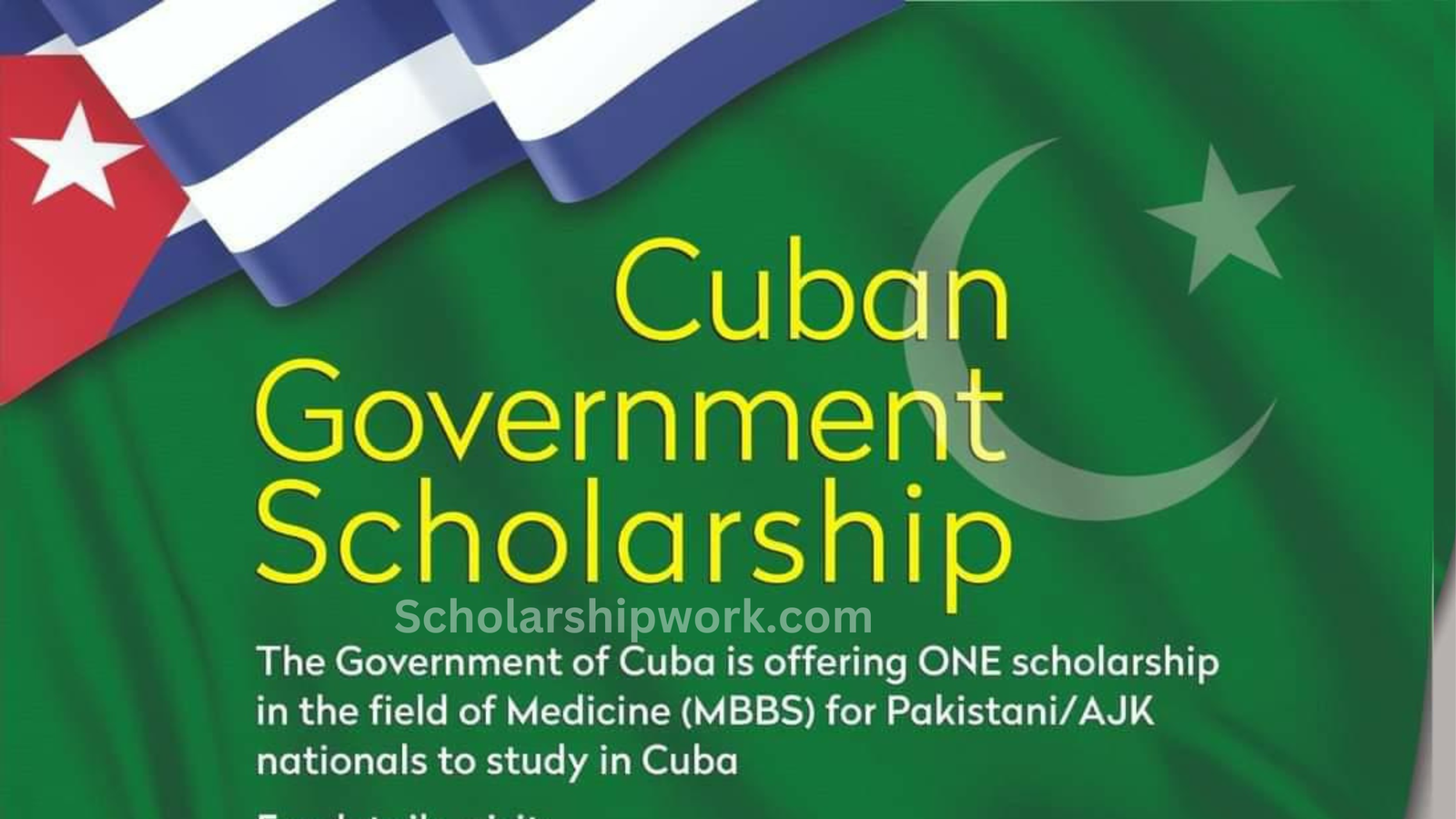 HEC CUBAN GOVERNMENT MBBS SCHOLARSHIP 2023