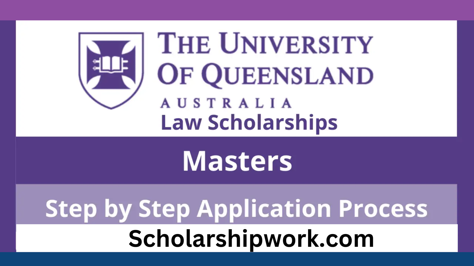 Queensland University Law Scholarships 2024 Australia