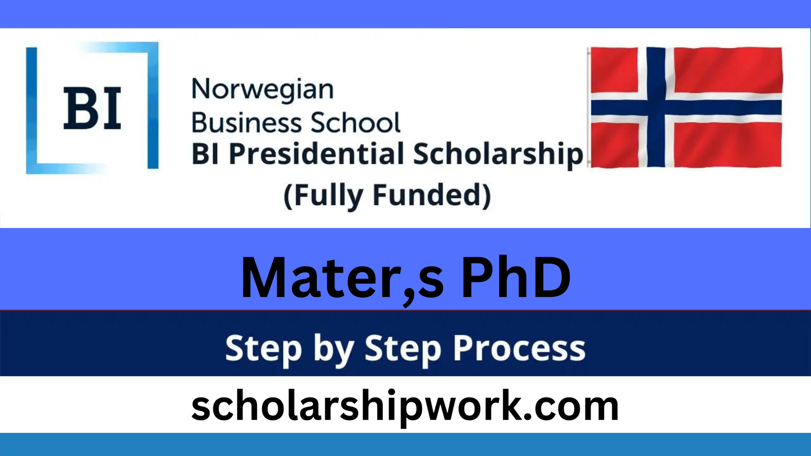 BI Presidential Scholarship 2024 | Fully Funded | Norway