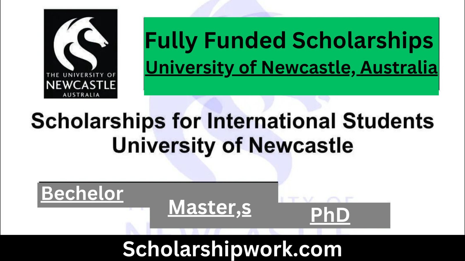 University of Newcastle, Australia, PhD Scholarship for International Students 2023